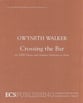 Crossing the Bar SATB choral sheet music cover